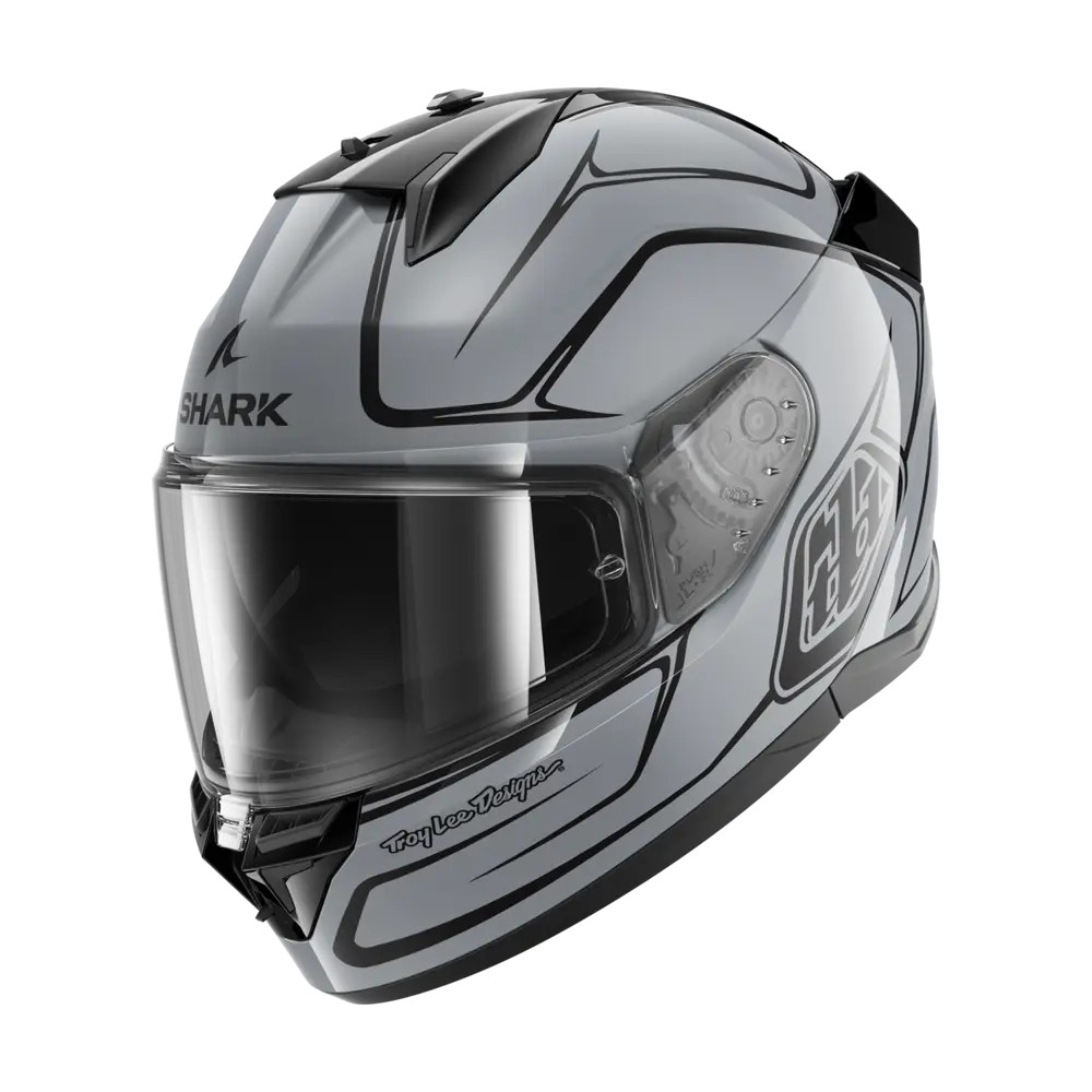 Shark - Casque D-Skwal 3 Drone - Troy Lee Designs Gris / Noir / Brillant