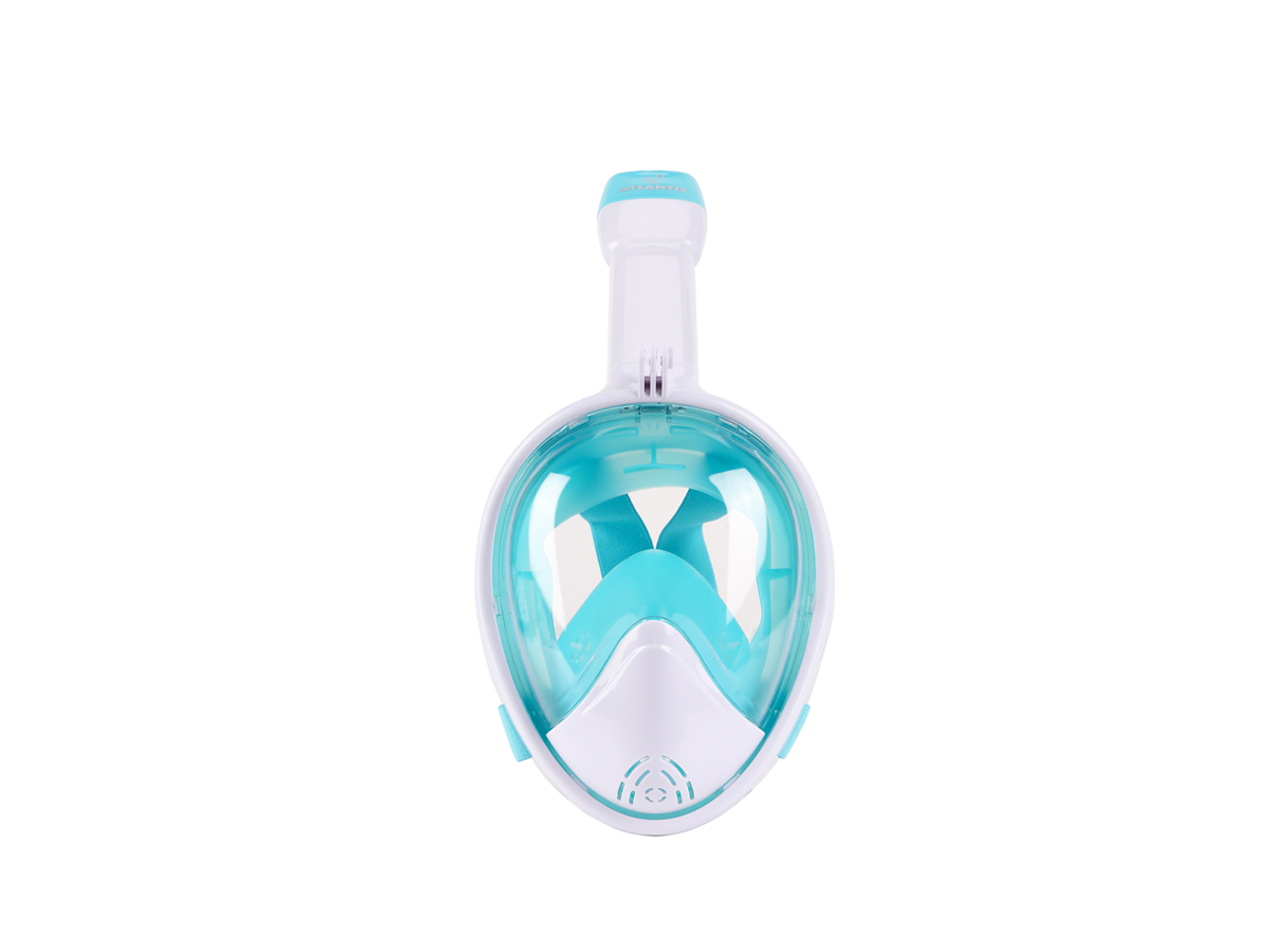Atlantis 2.0 Full Wit L/XL Volwassenen Snorkelmasker - Blue
