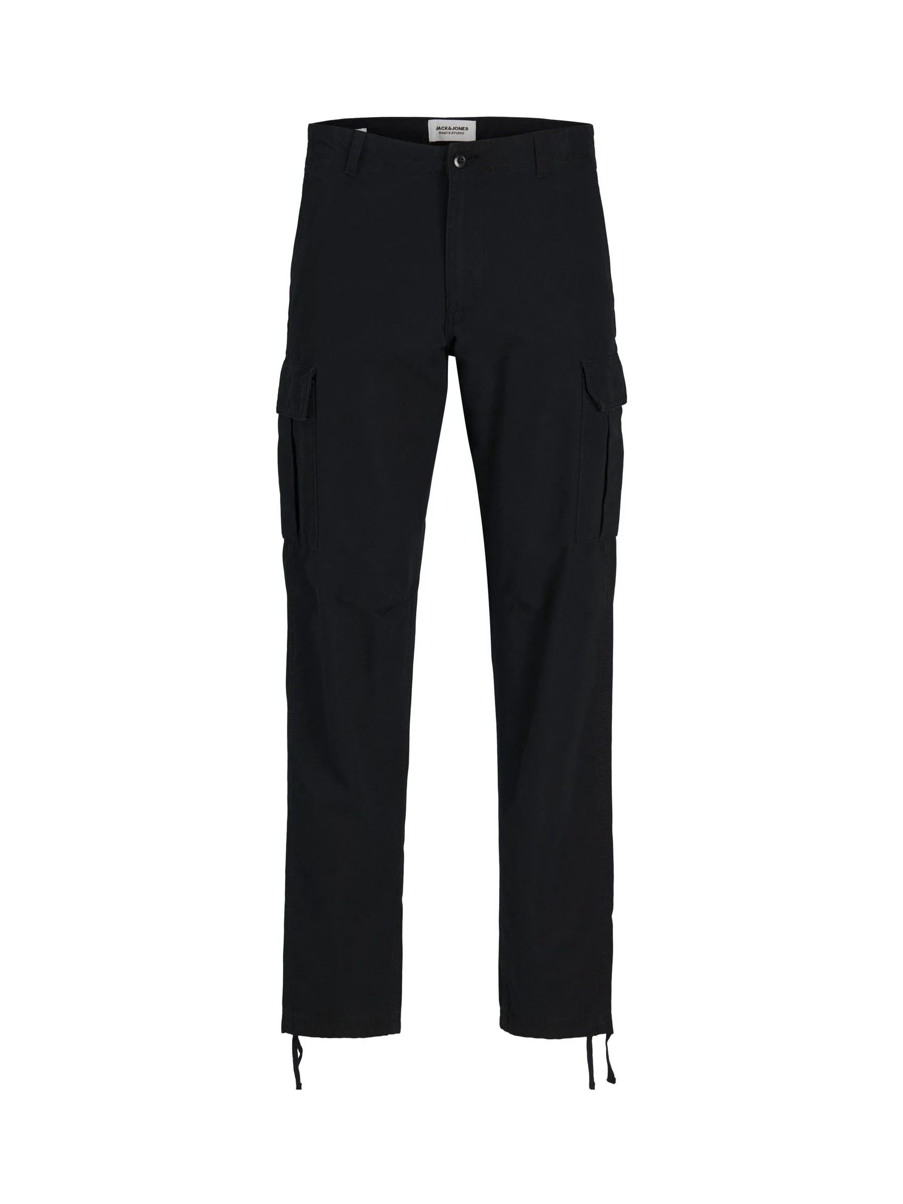 Zwart - JACK & JONES Loose Fit Cargo Trousers