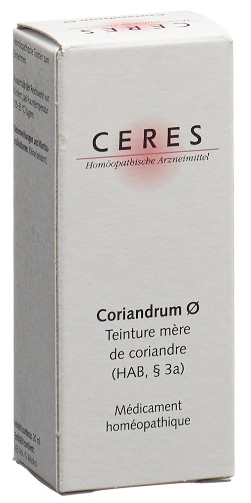 CERES Coriandrum Urtinkt Fl 20 ml