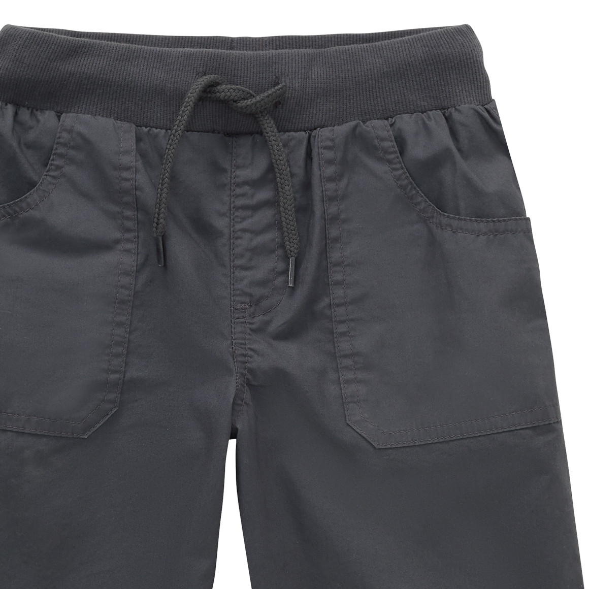 Topolino Jungen Shorts unifarben dunkelgrau
