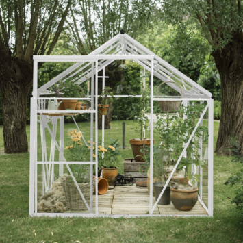 Royal Well Kate IV kweekkas full option aluminium wit 7,16 m²