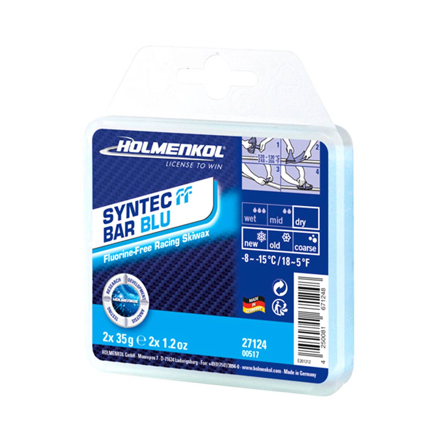 Holmenkol  Syntec FF Bar Blue