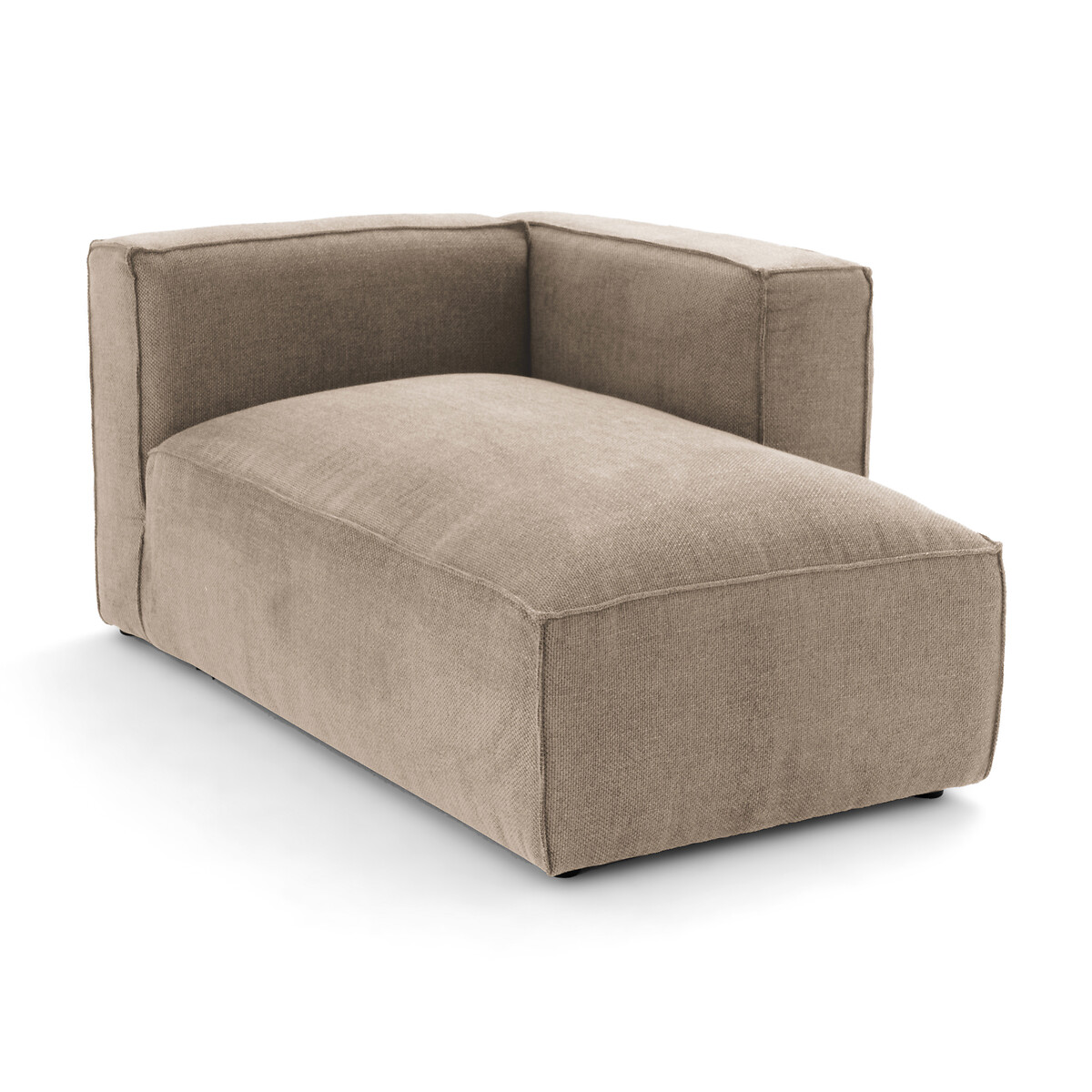 LA REDOUTE INTERIORS<br>Poltrona modular em tecido texturizado, Seven