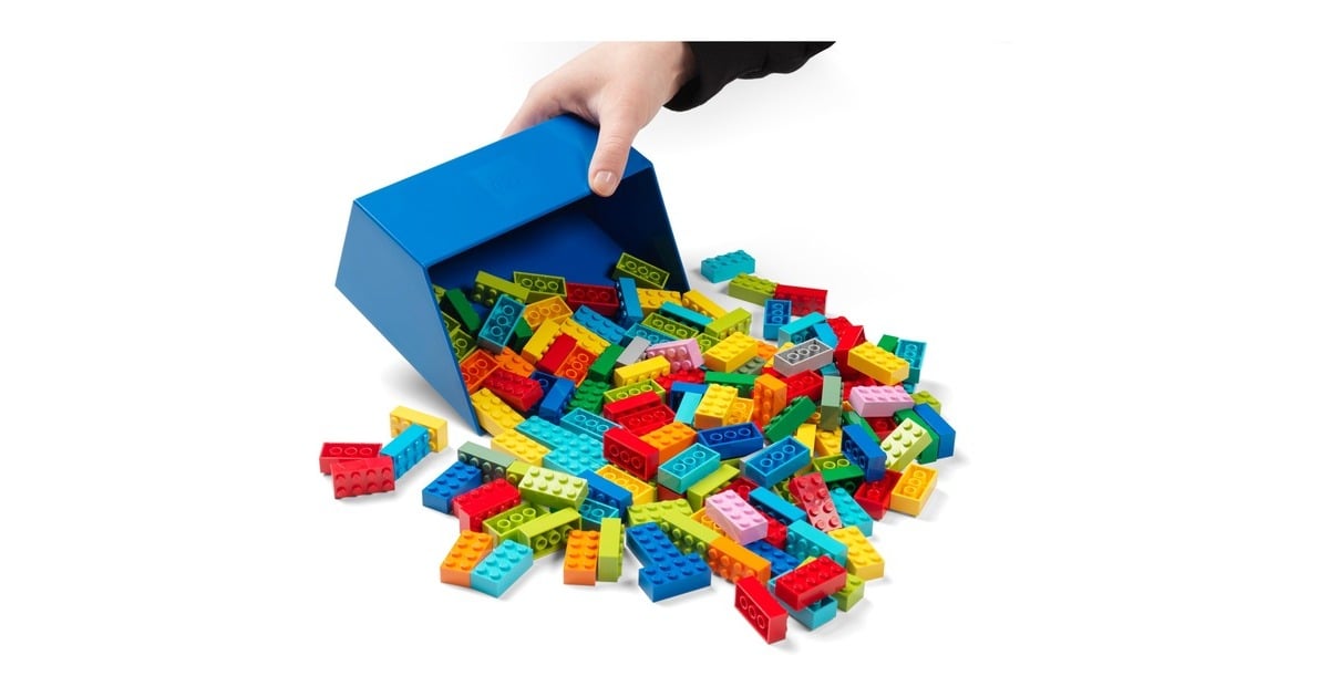 Room CopenhagenLEGO Brick Scooper Set 2-delig opbergdoos  (Rood/blauw)