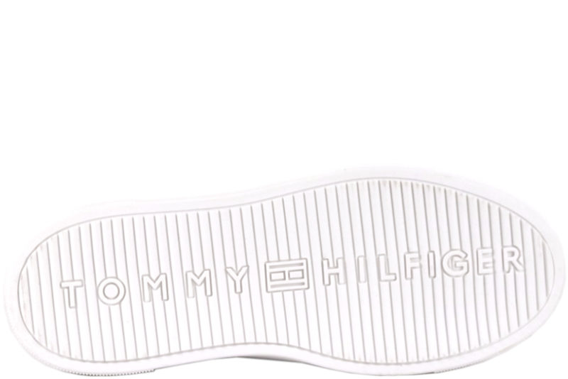 TOMMY HILFIGER ELEVATED TOMMY CUPSOLE HVID SNEAKER