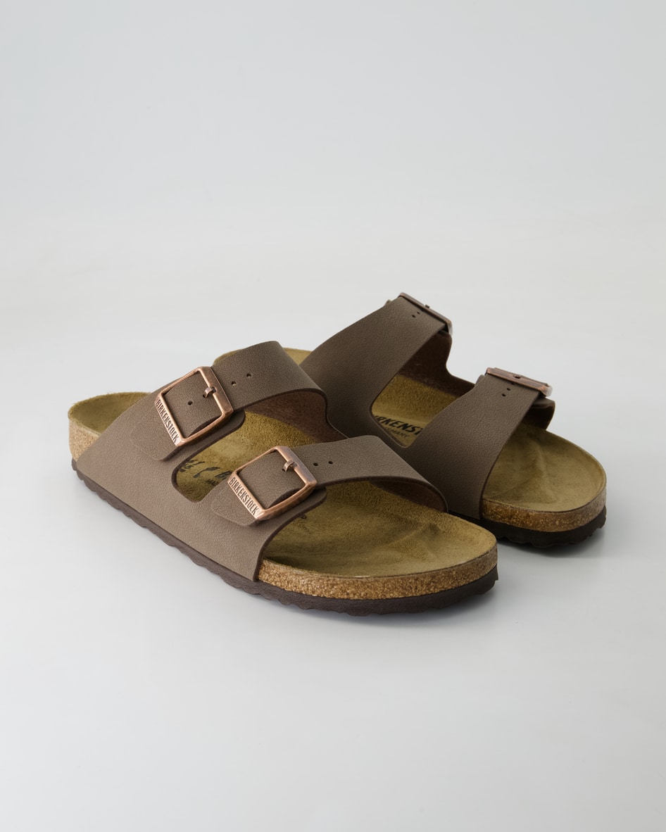 Birkenstock Arizona BS Pantoletten in Braun