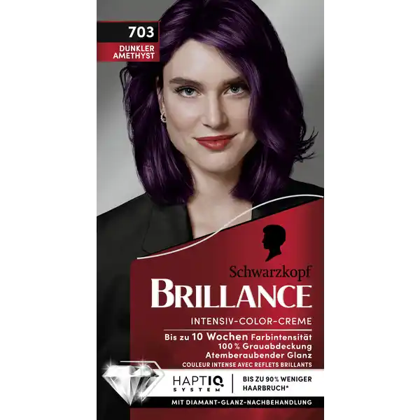 Intensiv-Color-Creme 703 Dunkler Amethyst