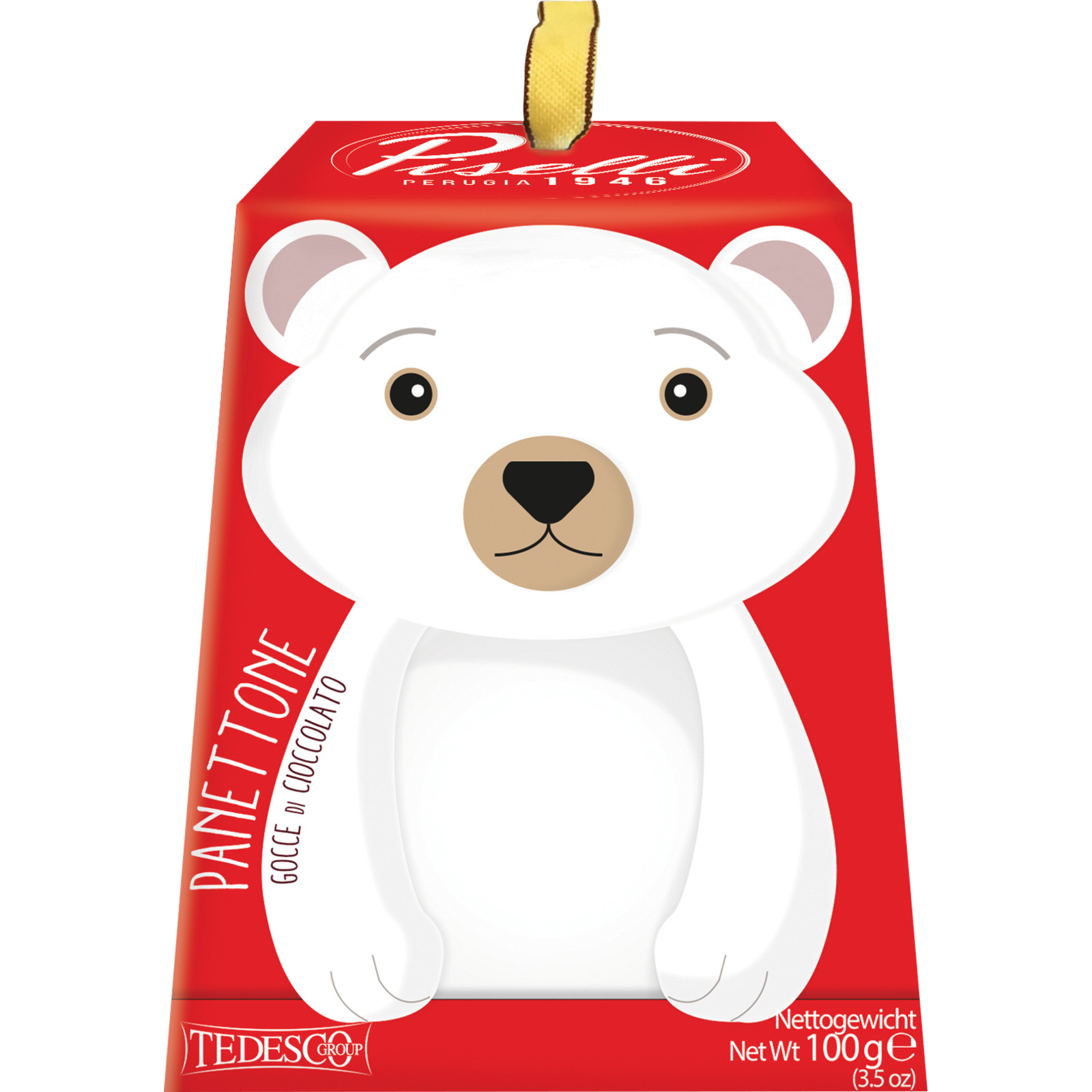Piselli Panettone Schokolade Animals 100 g