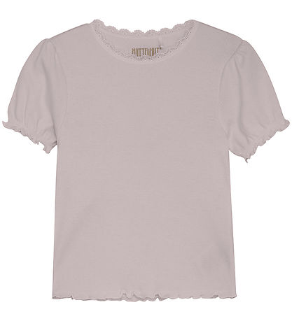 Huttelihut T-Shirt - Rib - Cloud Grau