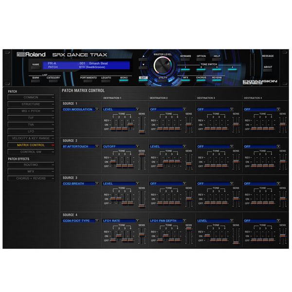 Roland Cloud SRX Dance Trax