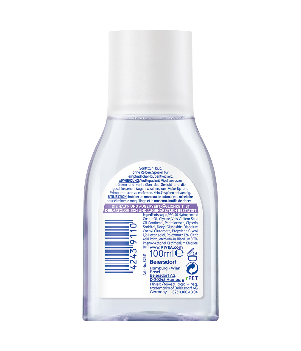 (100ml) Mizellenwasser Beruhigend Sensible Haut für Gesicht / Augen / Lippen (82511)