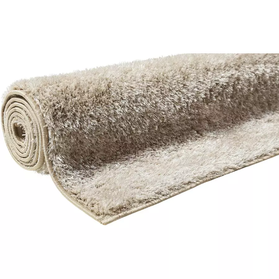 Esprit Hochflorteppich #Swagger Shag sand beige