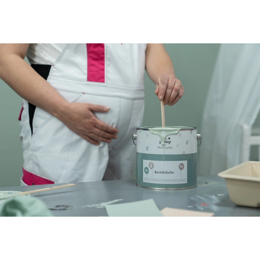 LittlePomp Kreidefarbe Grün & Sanft 2.5L