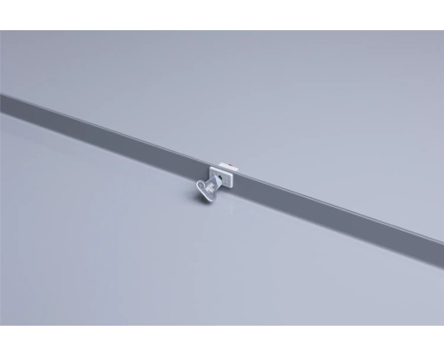 Industriële wandkast 1770 x 438 x 299 mm, 1 dubbele deur, 1 legplank, 1 deur, 1 open vak, grijs/blauw