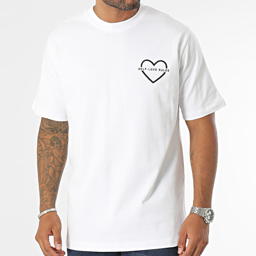 Tee Shirt Oversize Large Blanc