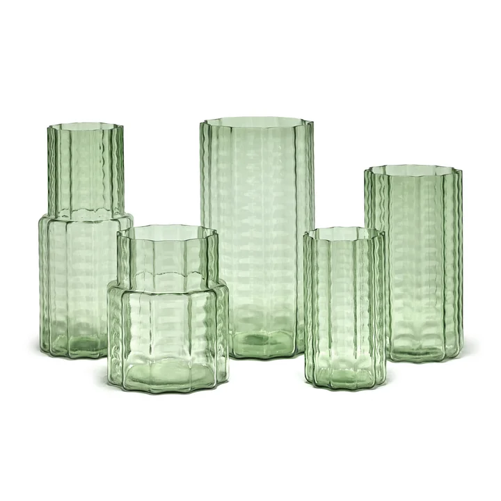 Serax - Waves N°1 Vase, grün