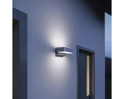 Steinel Sensor Buitenwandlamp up/down 9,8 W 679 lm 3000 KL 810 SC zilver