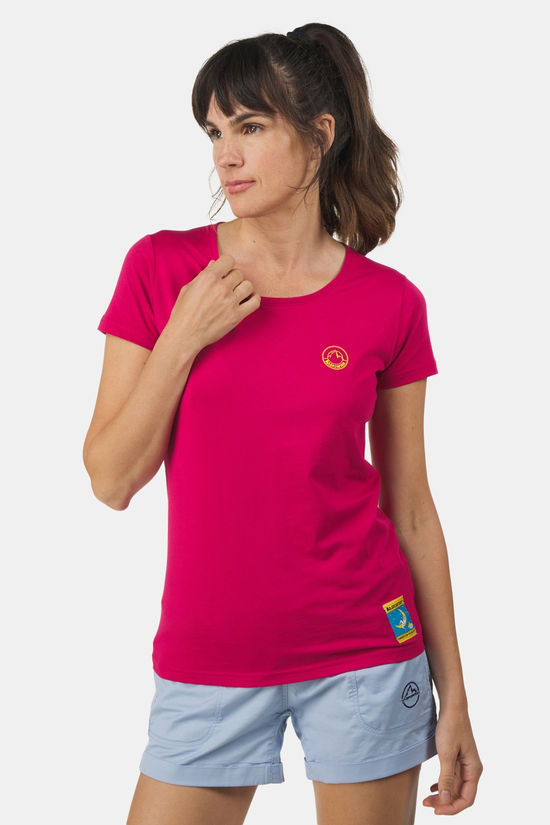 La Sportiva La Sportiva Climbing On The Moon T-Shirt Dames