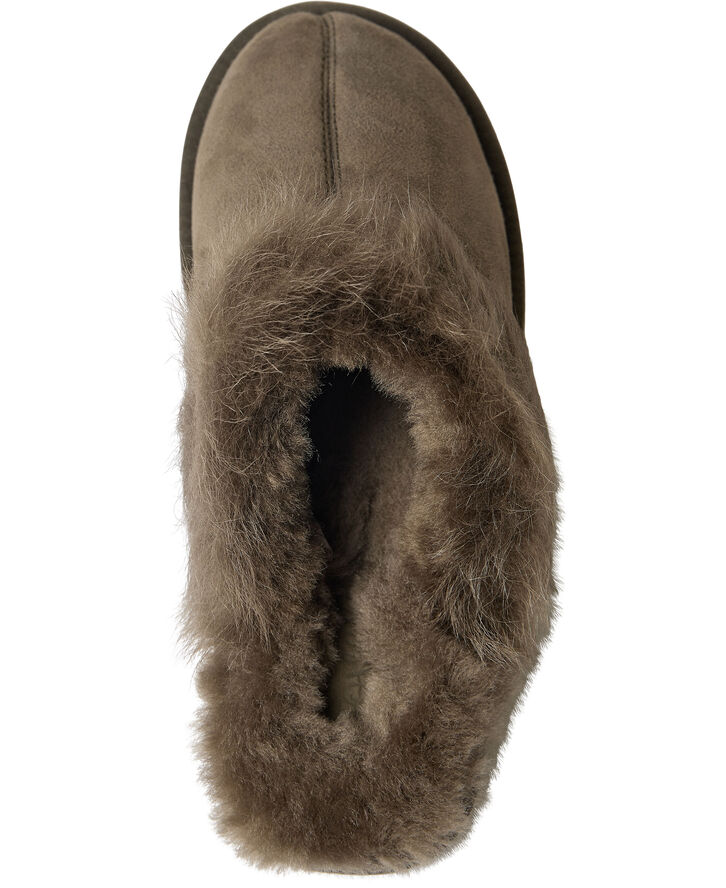 Lovelies VIGRA - SHEARLING SLIPPERS Army