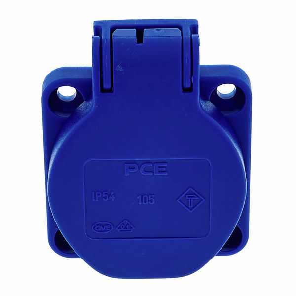 PCE Mounting Power Socket Blue
