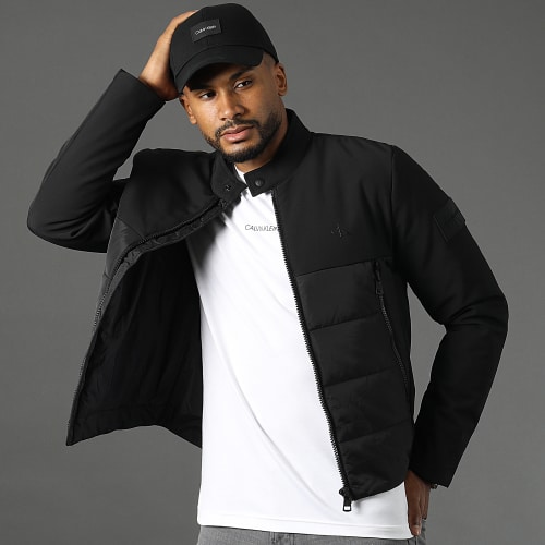 Veste Zippée Moto 8218 Noir