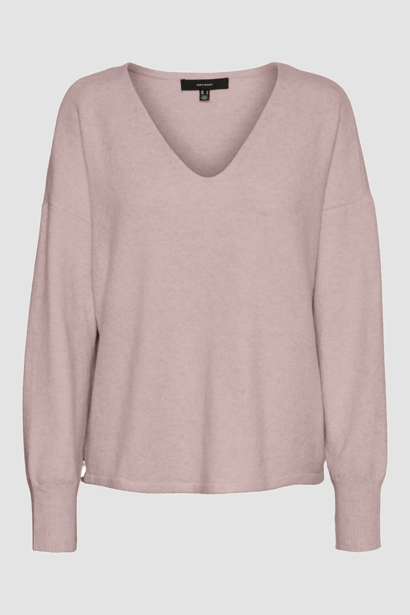 Camisa básica de malha - Rosa