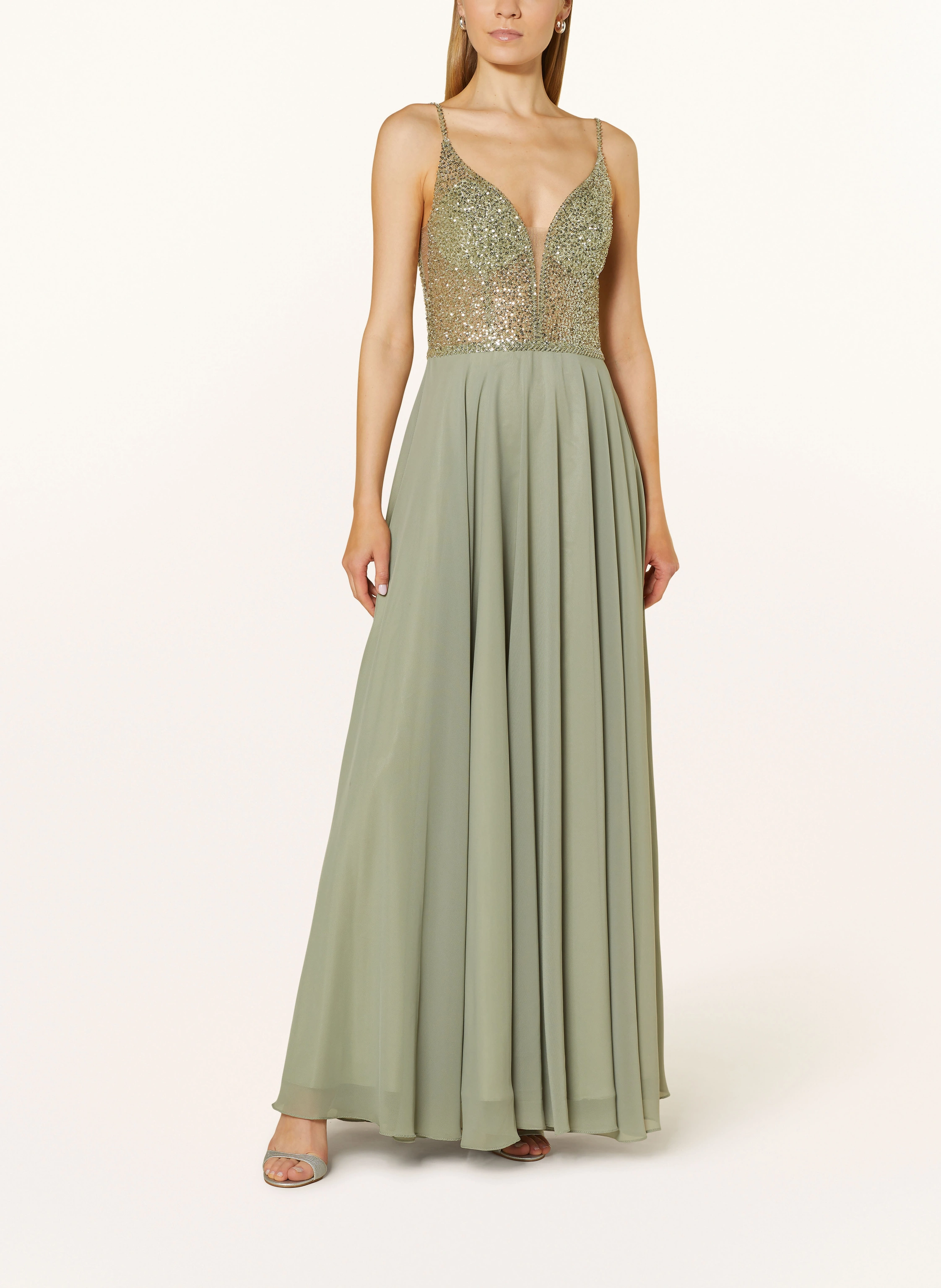 Hey Kyla Abendkleid mit Pailetten und Schmucksteinen