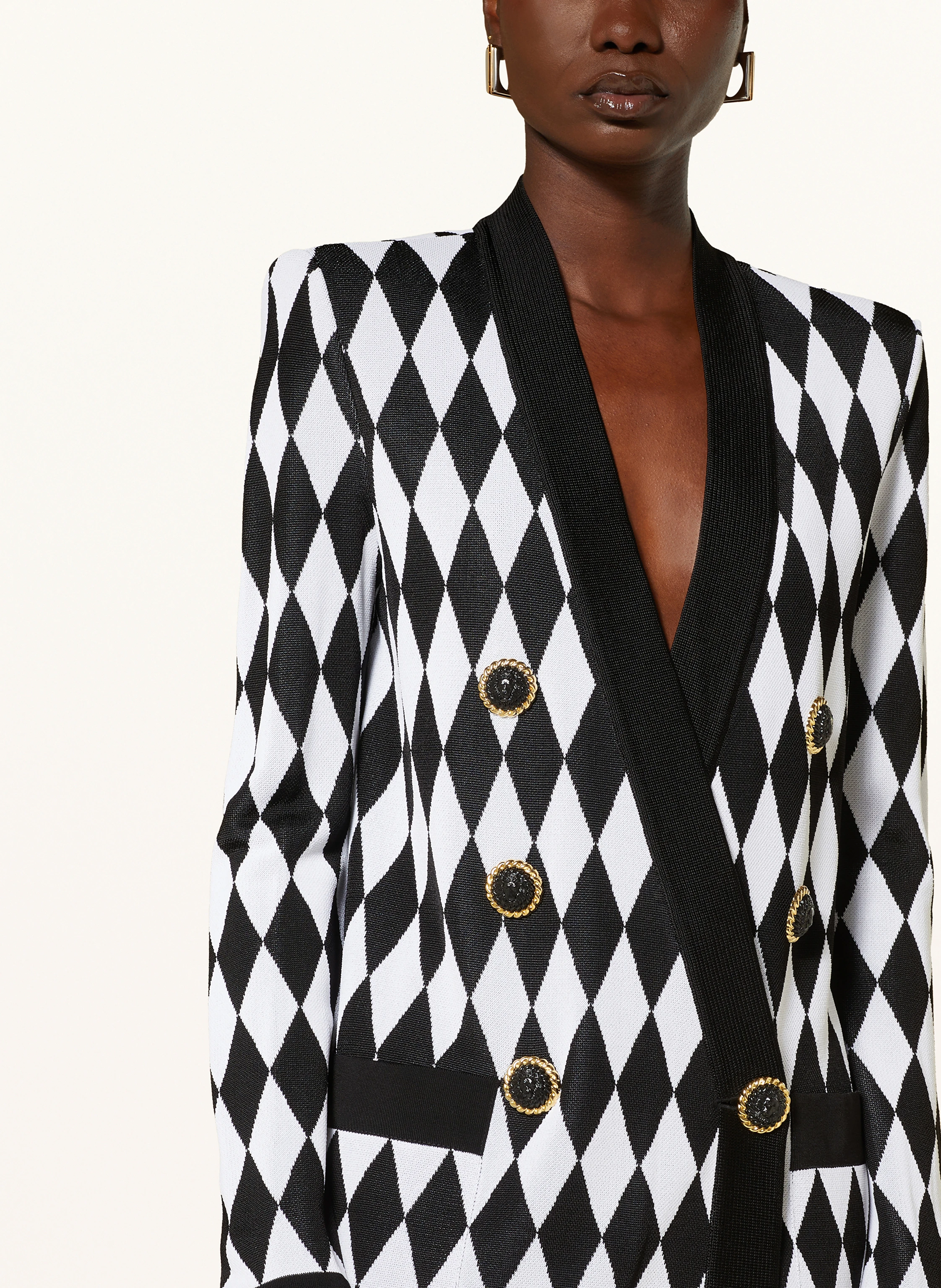 BALMAIN Strick-Blazer