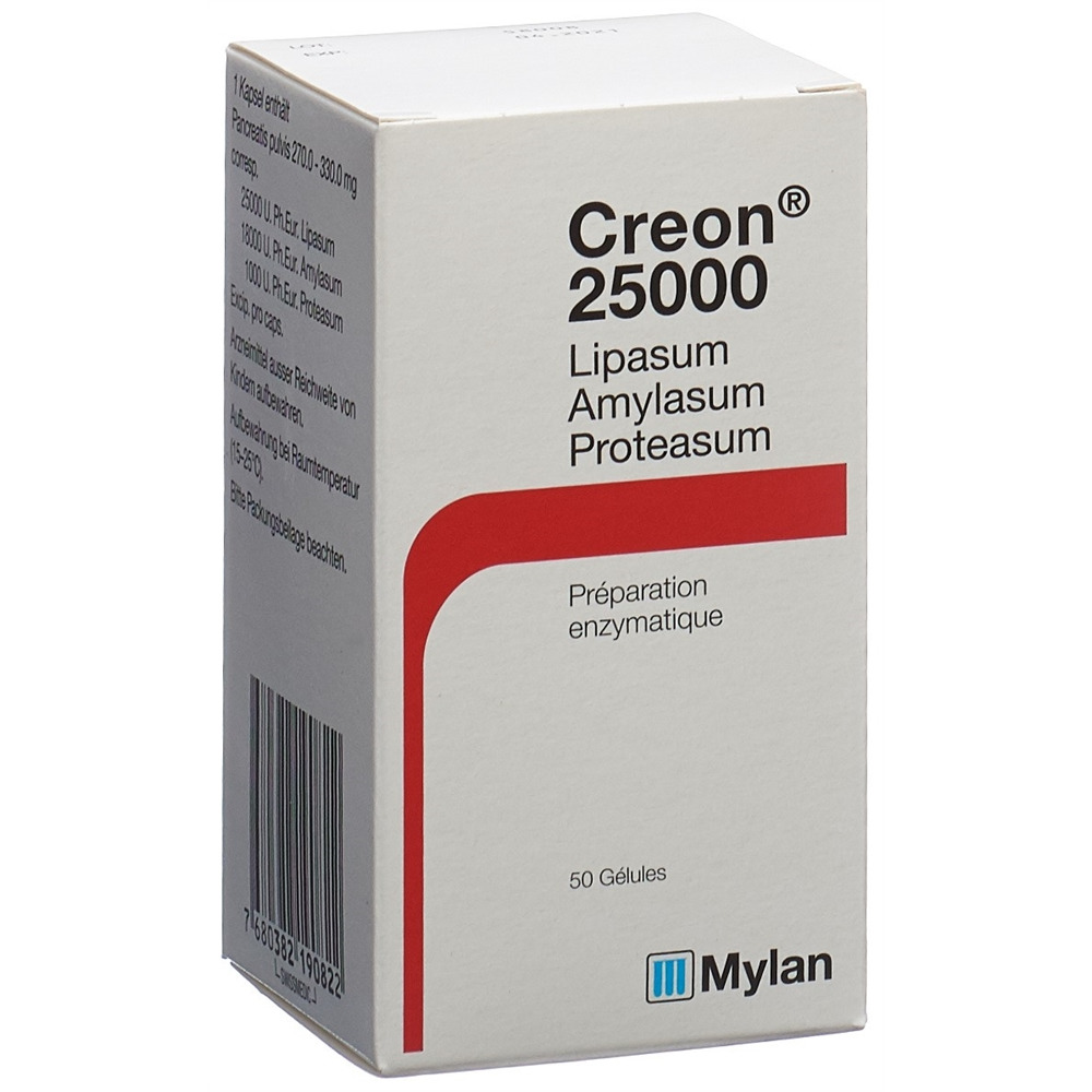 CREON 25000 Kaps Ds 50 Stk