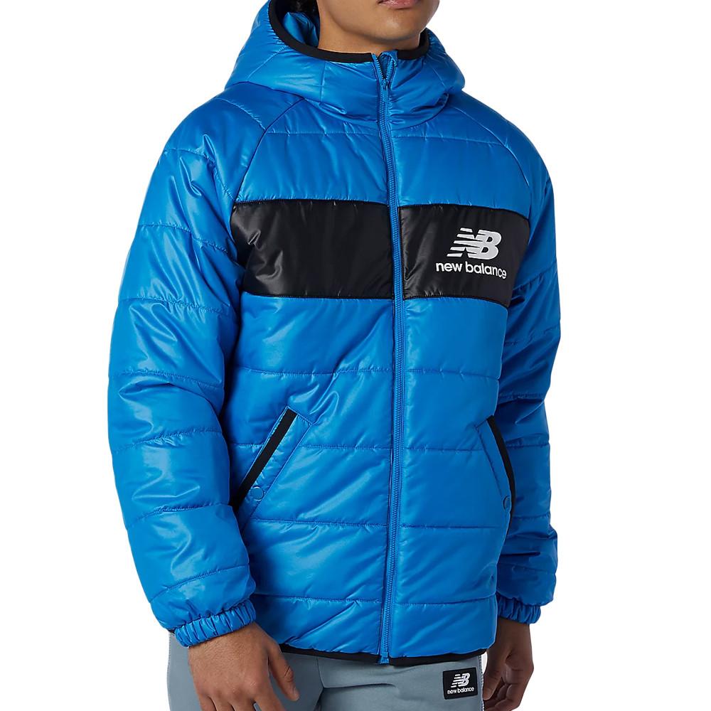 New Balance Doudoune Bleue Homme New Balance NBATH