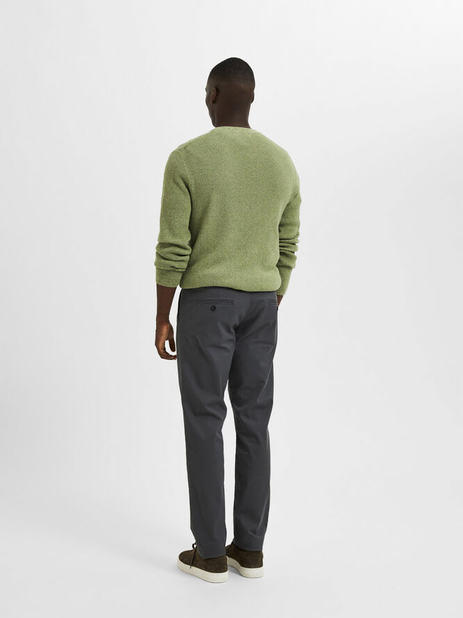 Selected Homme SLHSLIM-NEW MILES 175 FLEX CHINO W Dark shadow