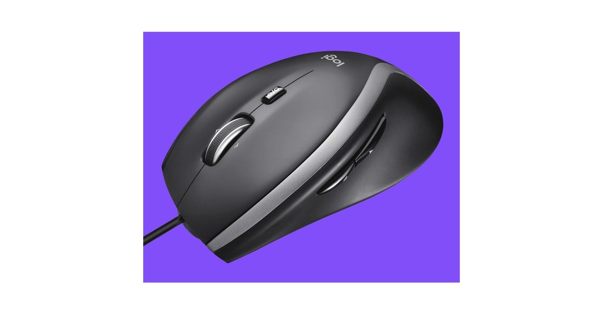 LogitechM500s Advanced Corded Mice muis  (Zwart, 400-4000 dpi)