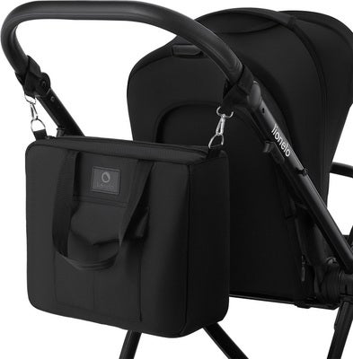 Lionelo Meril 3-in-1 Kombivogn, Black Onyx