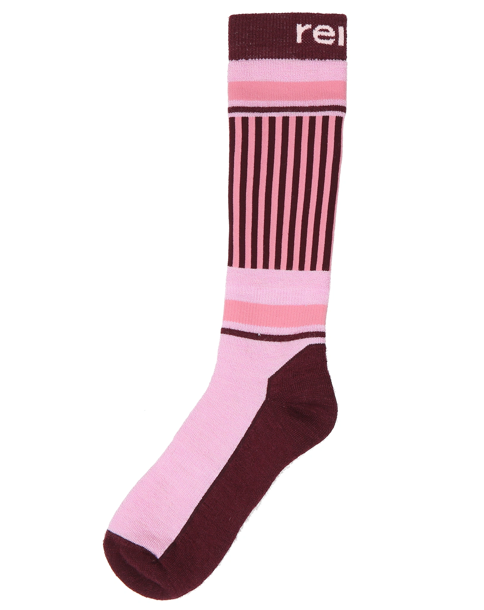 Strümpfe FROTEE mit Wolle in grey pink