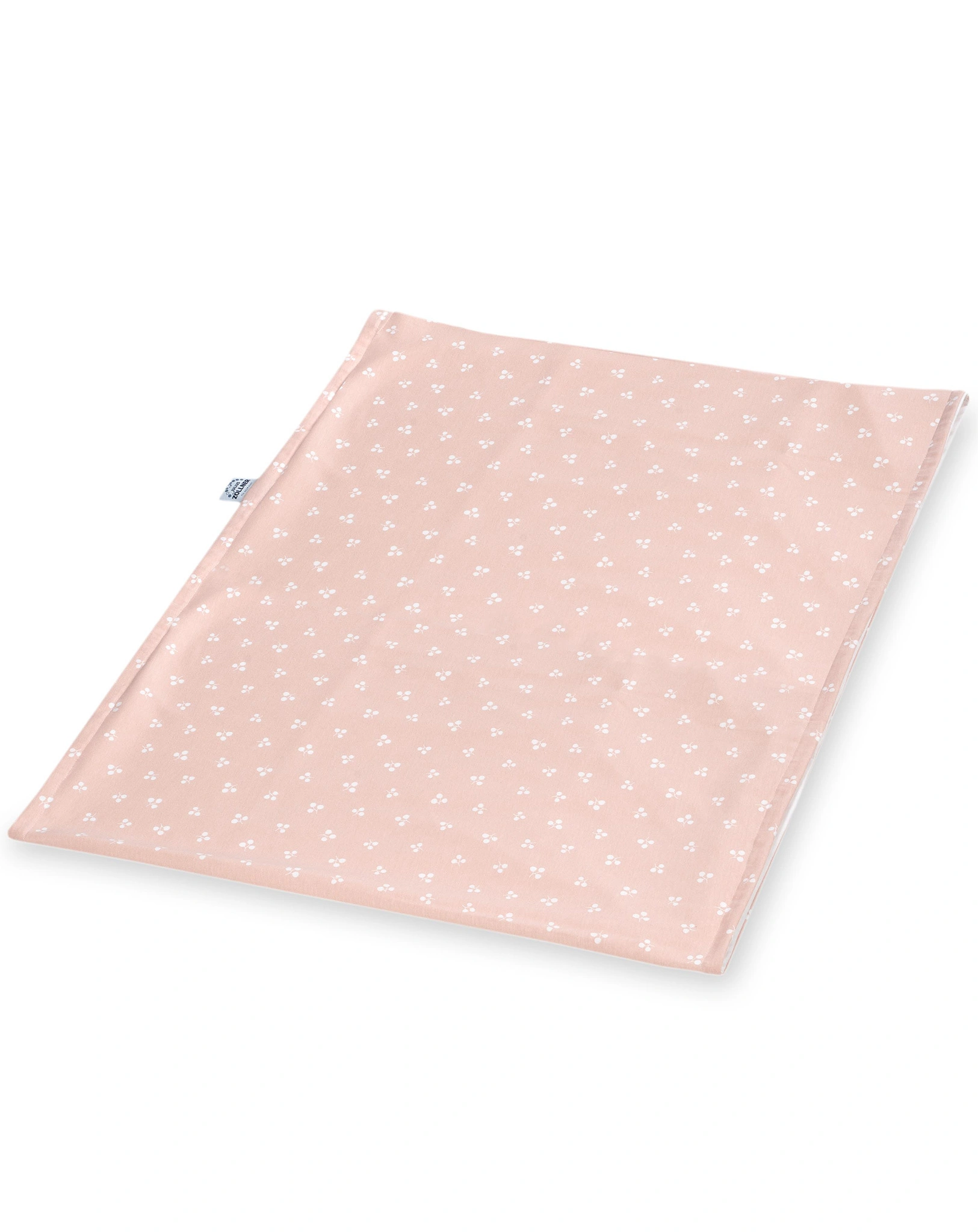 Wickelauflagenbezug JACOB LEAFY (85x75) in blush