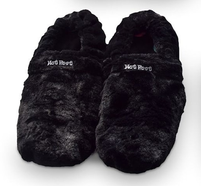 Varmetøfler Hot Feet Deluxe sort Mikamax