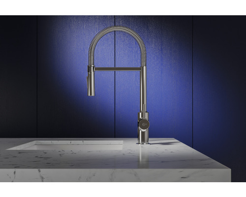 Keukenkraan met flexibele uitloop Ideal Standard Ceralook chroom glanzend BC302AA