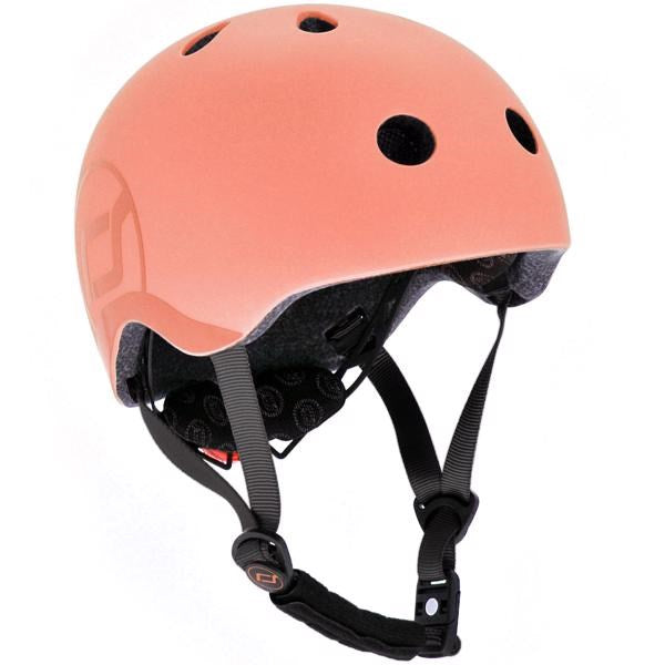 Highway Cykelhjelm Peach - Scoot and Ride → Luksusbaby.dk