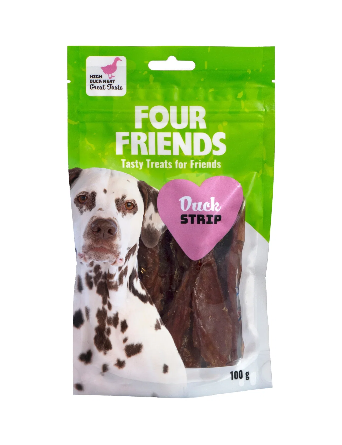 FourFriends Hundegodteri Strip and FourFriends 100 g