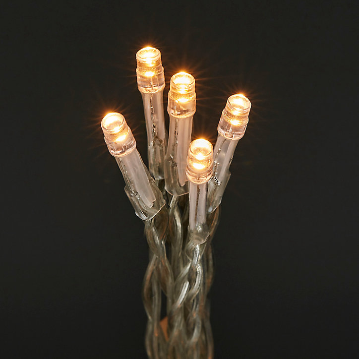 Guirlande lumineuse 240 LEDs blanc chaud intérieur/extérieur