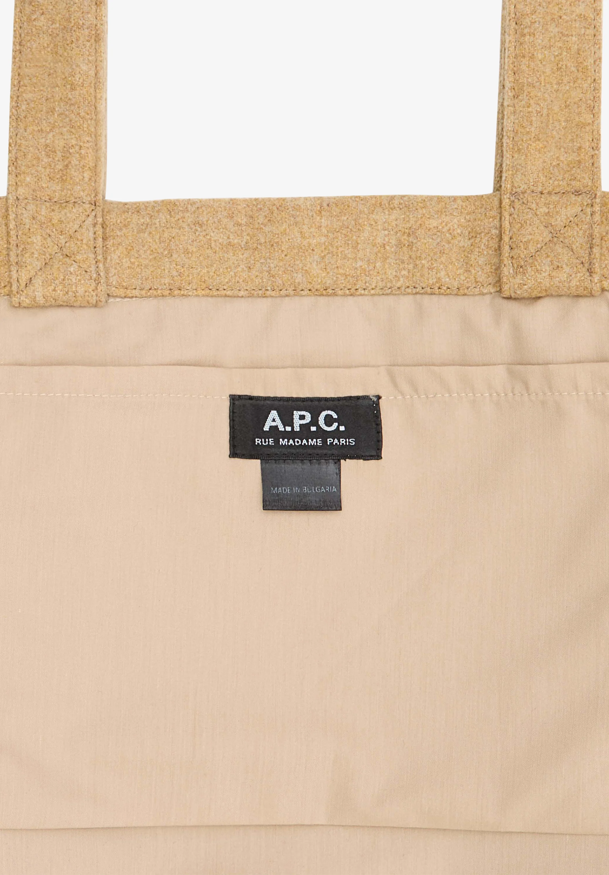 Tote Trapèze - Beige chine