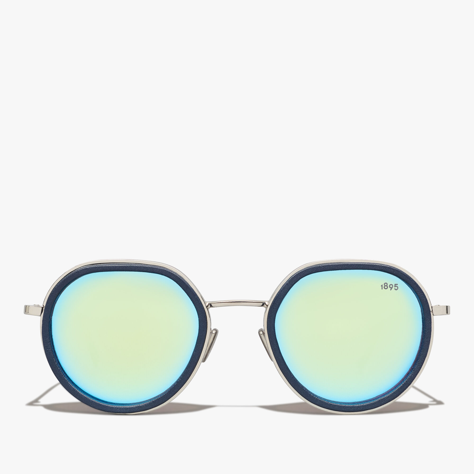 Lunettes De Soleil Centaury En Metal Et Cuir