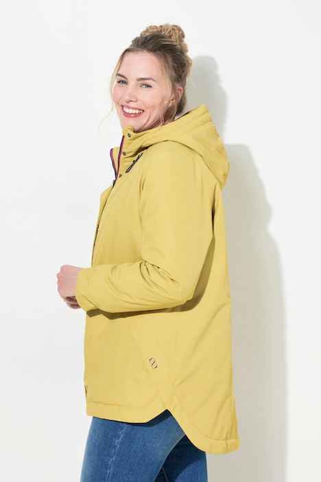 Funktionsjacke, Kapuze, 2-Wege-Zipper