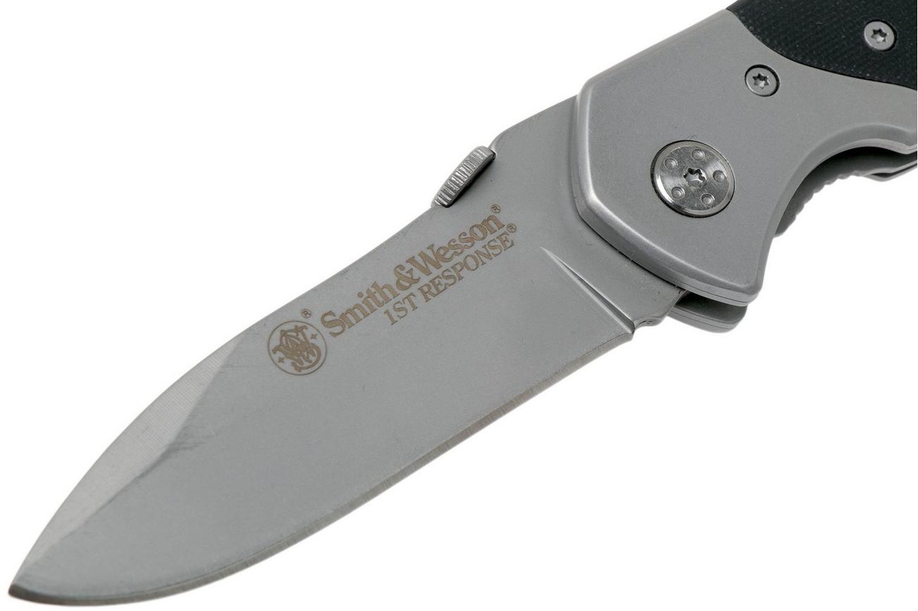 Smith & Wesson 1St Response SWFR grijs, reddingsmes
