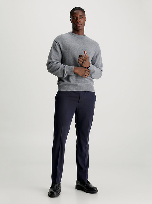 Suéter em mistura de lã e cashmere