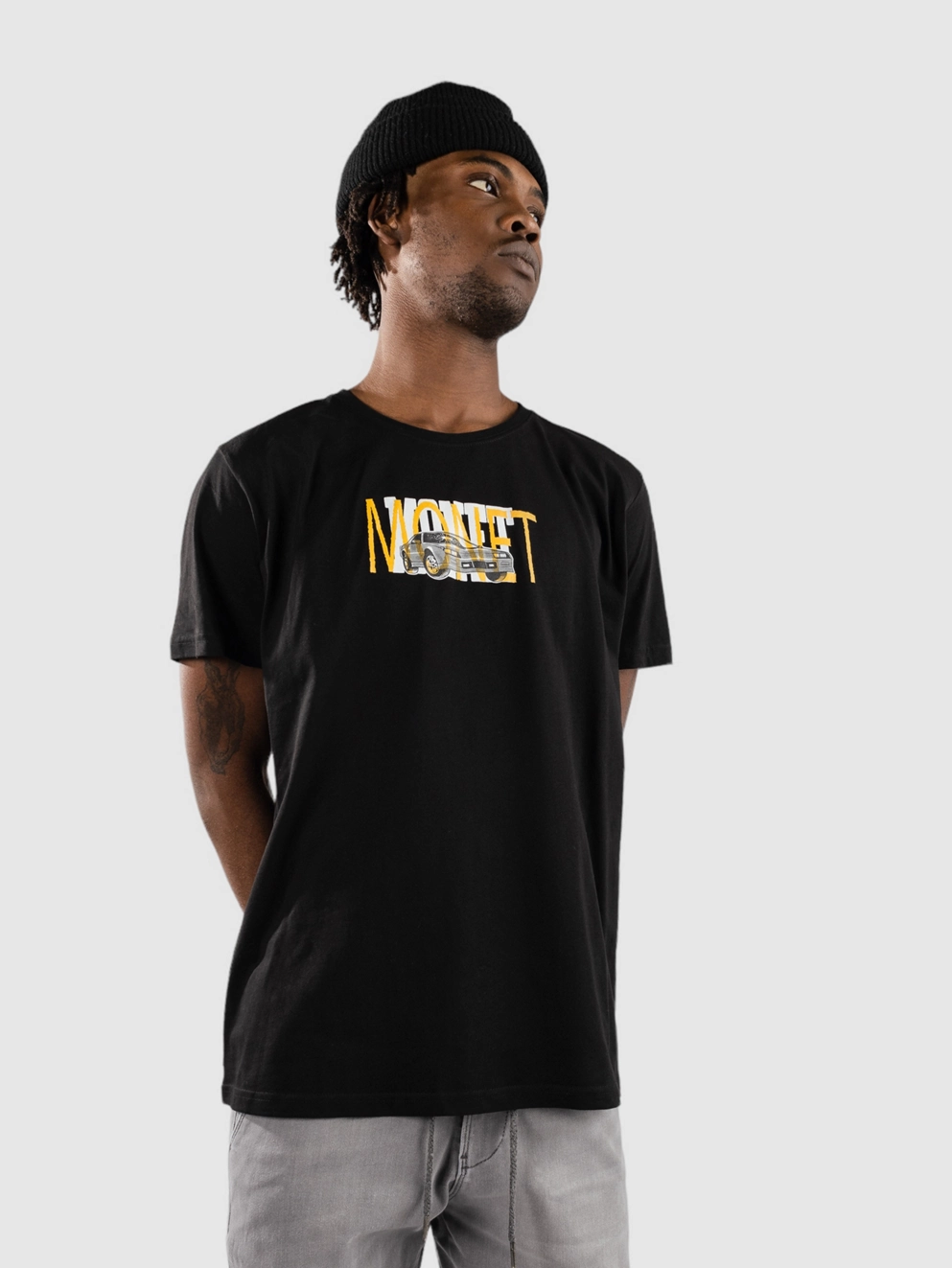 Monet Skateboards Busted T-Shirt black