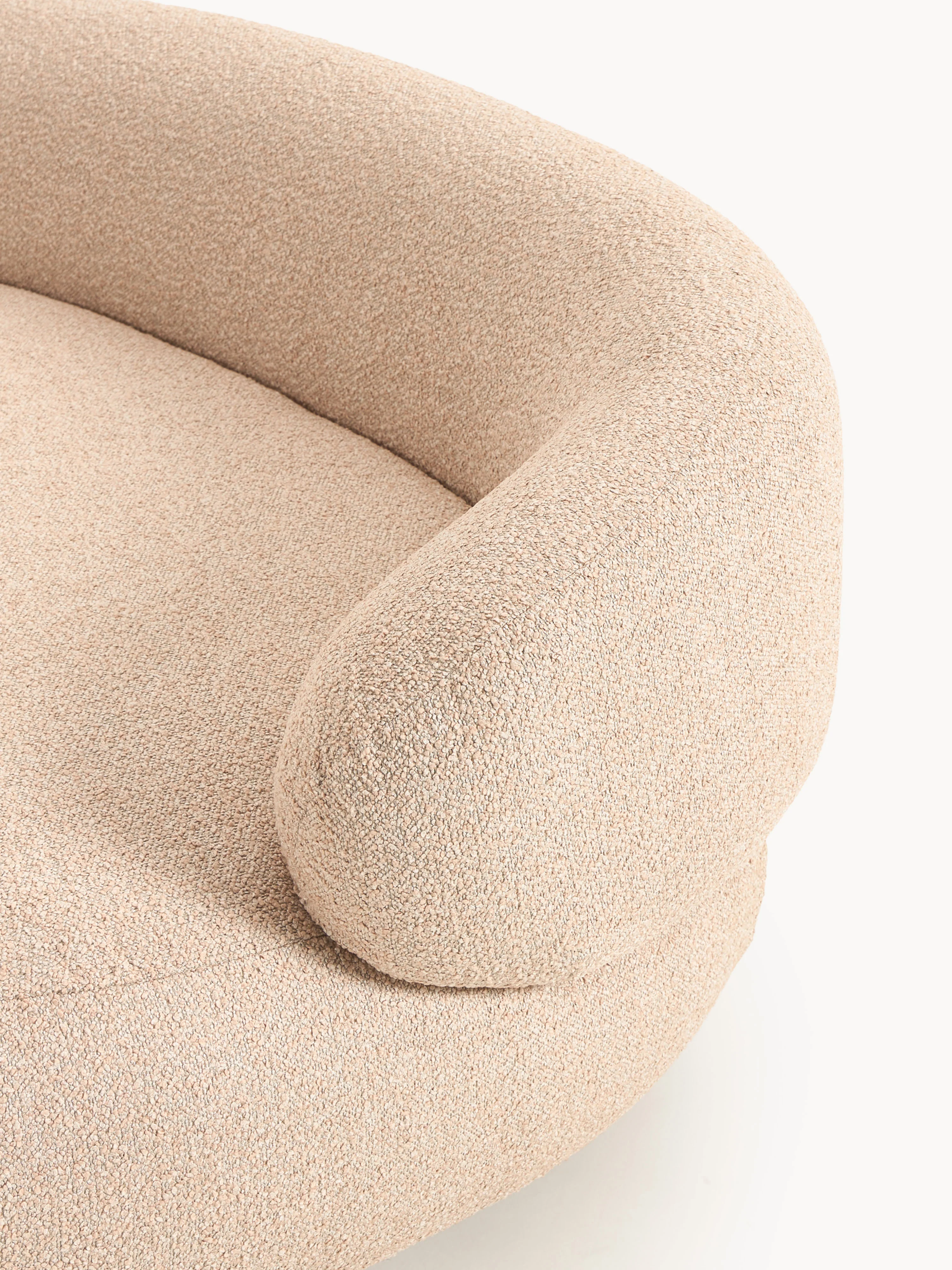 Bouclé bank Alba (3-zits)