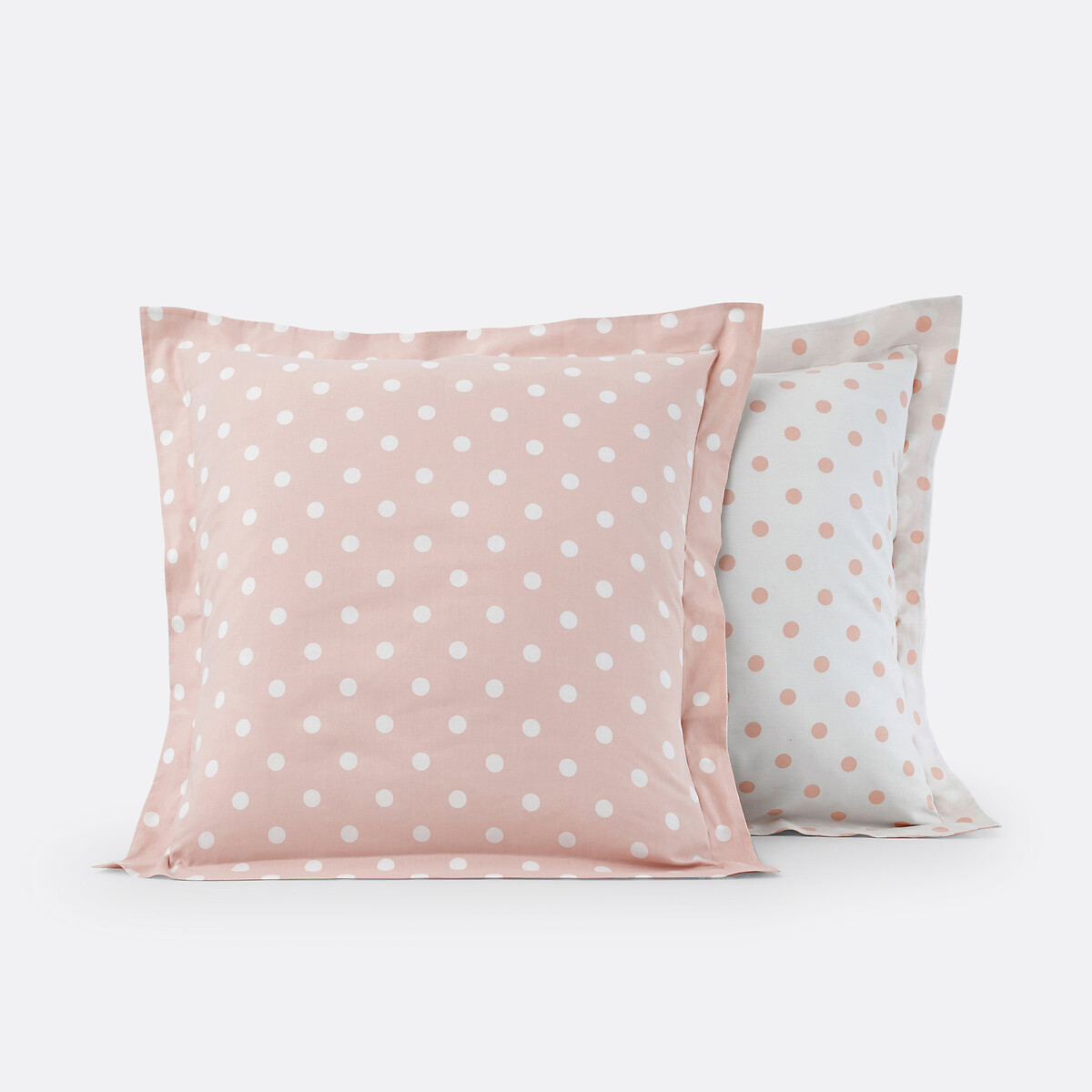 LA REDOUTE INTERIEURS<br>Fronha de almofada em puro algodão com estampado de bolinhas, Clarisse