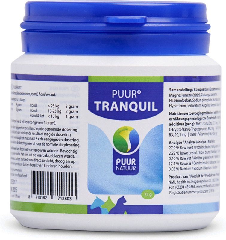 Puur Natuur - Tranquil - Kalmeringsmiddel - 75gr